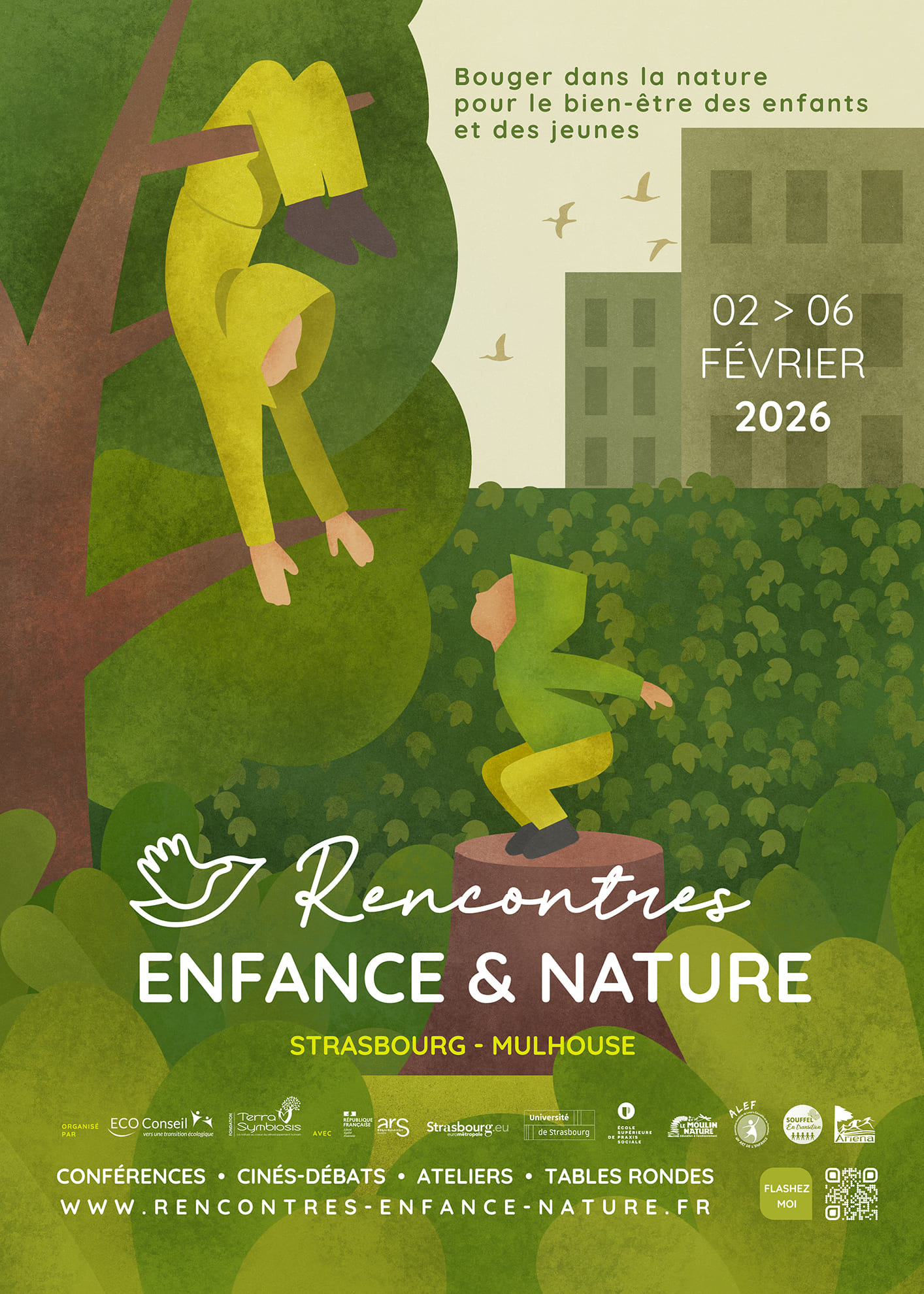 Affiche_REN2026_-rencontres enfance et nature 2026 - eco conseil - le lieu documentaire