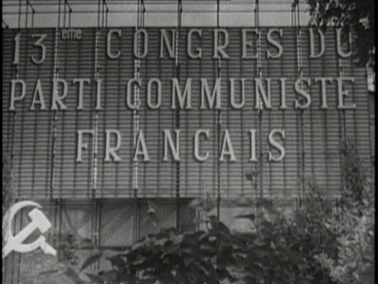 Images du 13eme congres du Parti Communiste Français