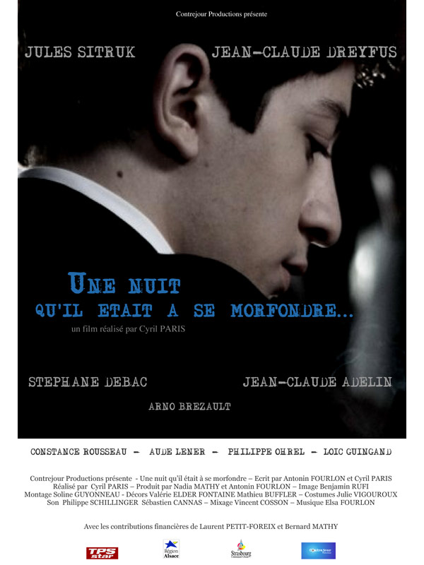 Une nuit qu'il était à se morfondre affiche