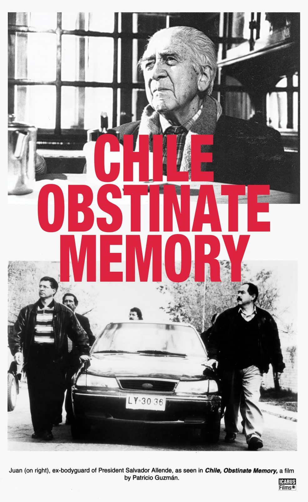affiche-Patricio Guzman - chili memoire obstinée - le lieu documentaire