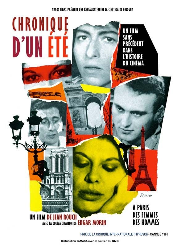 chronique d'un ete - jean rouch - edgar morin - le lieu documentaire-aff