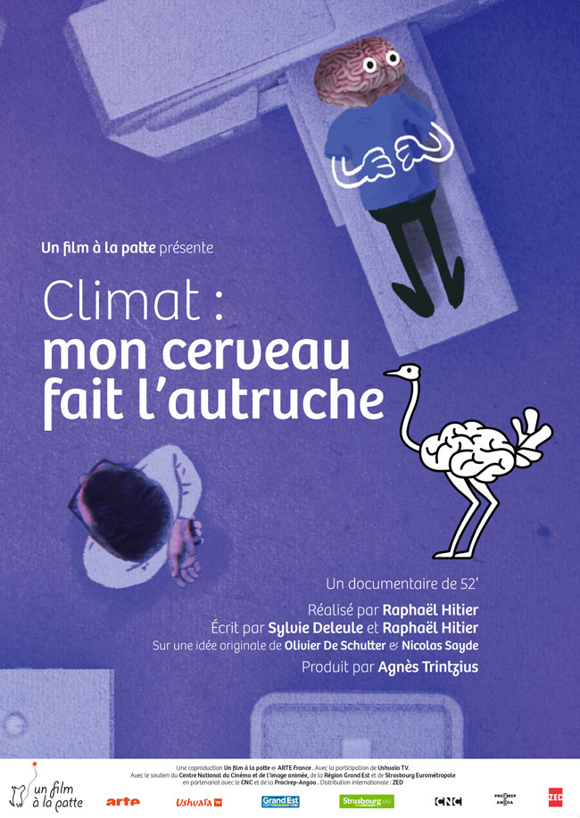 Climat mon cerveau fait l'autruche - raphael hitier - le lieu docummentaire-aff