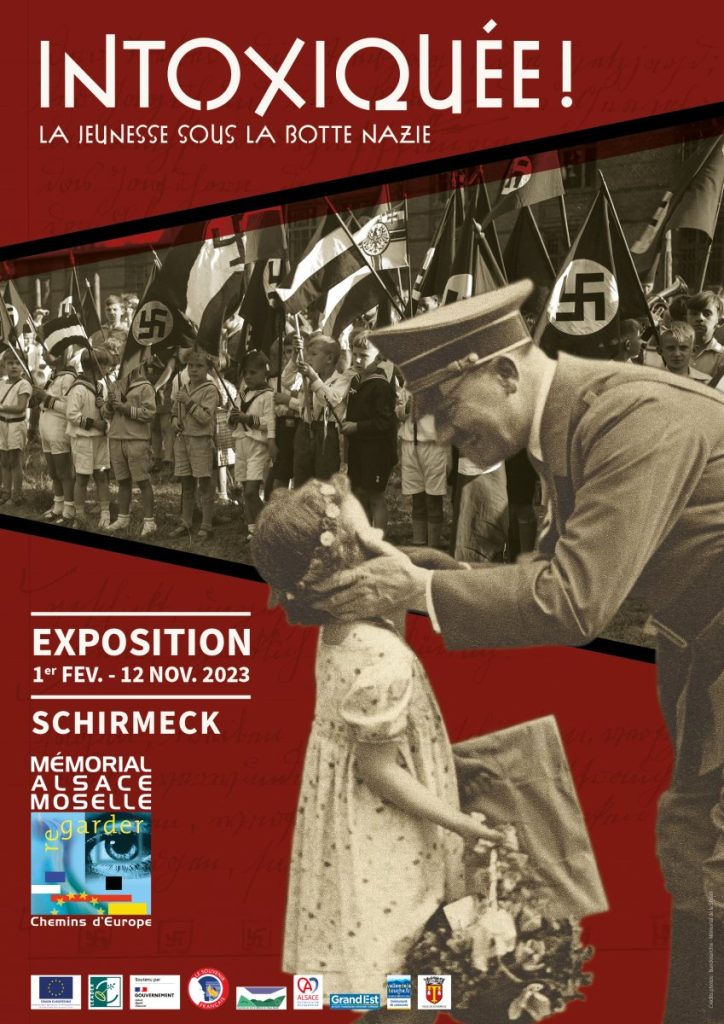 Affiche-intoxiquée-lajeunessesouslabottenazie-expo-memorialalsace-moselle-schimeck-lelieudocumentaire