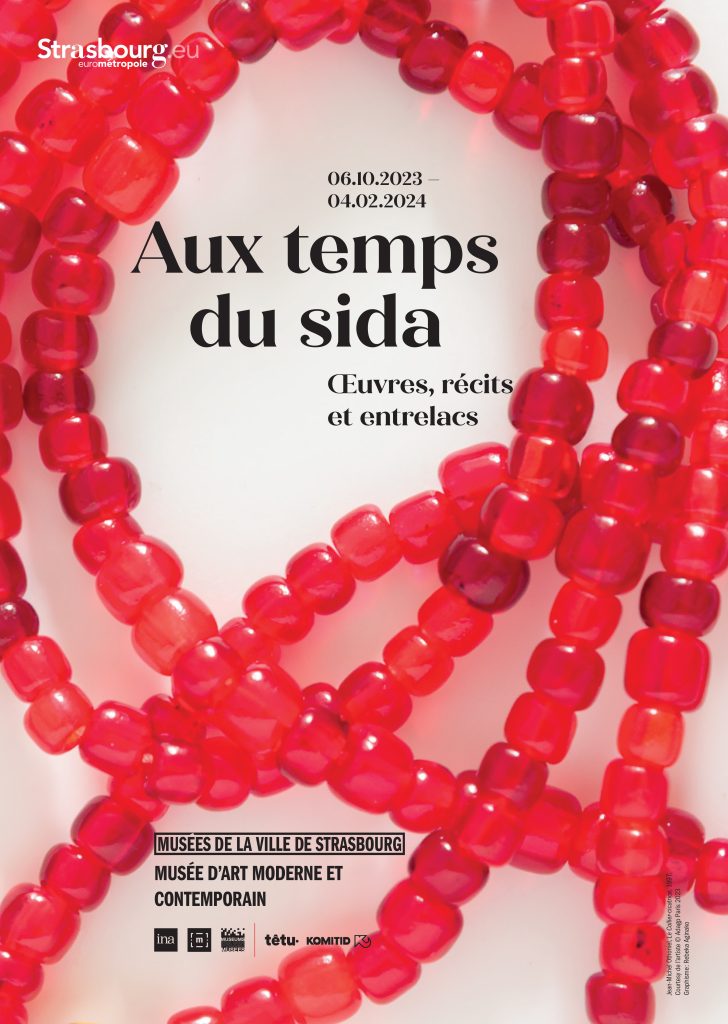 aff_MAMCS-exposition Sida-le lieu documentaire-musee art moderne et contemporain