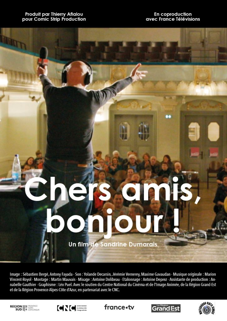 affiche chers amis bonjour