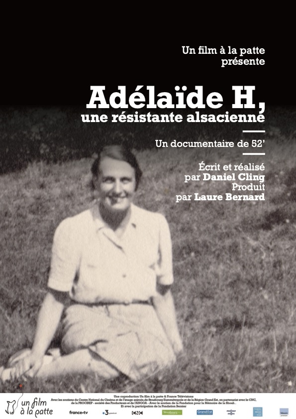 adelaide h -une resistante alsacienne - Daniel Cling - mois du doc 2023 - bibliotheque herrlisheim - le lieu documentaire-aff