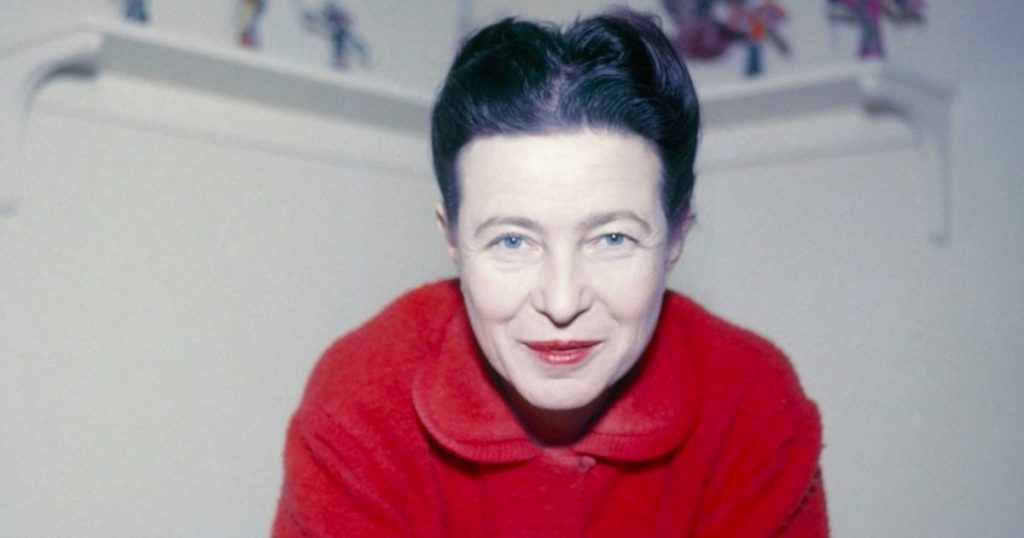 Simone de Beauvoir, l'aventure d'être soi - Fabrice Gardel - maillon - mediatheque olyme de gouges - le lieu documentaire - strasbourg capitale du livre 2024