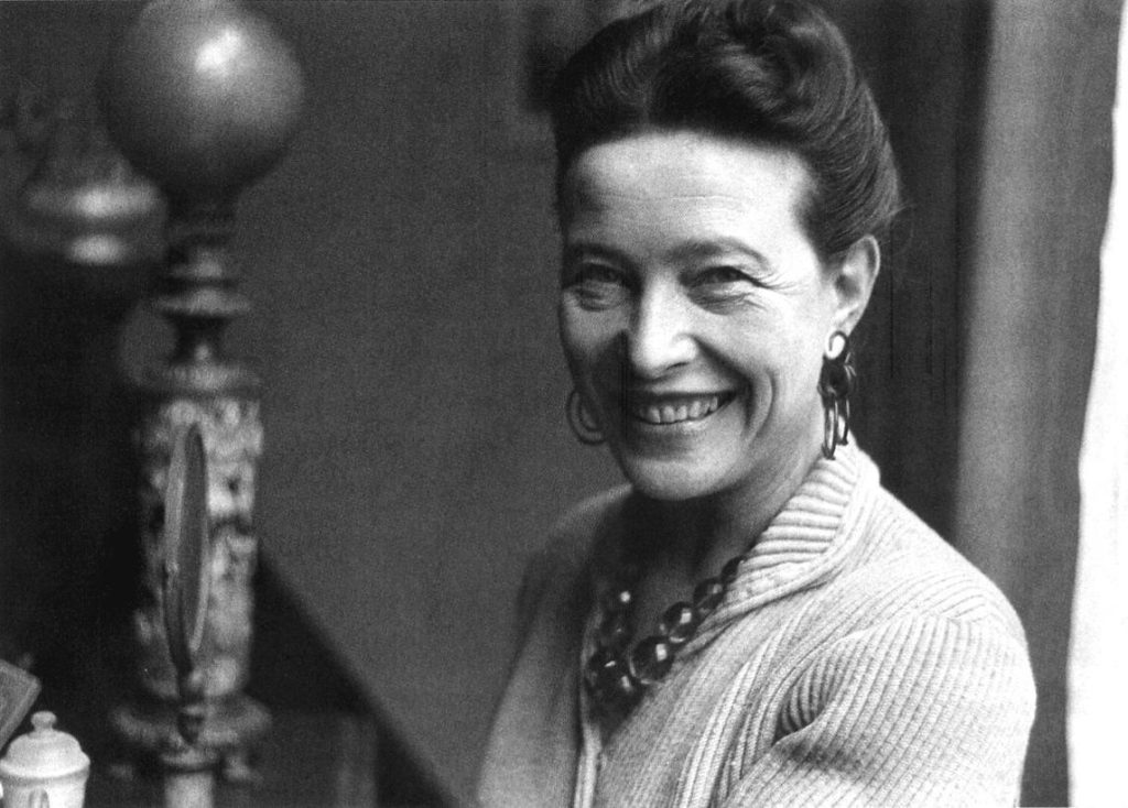 simone de Beauvoir - maillon - mediatheque olyme de gouges - le lieu documentaire - strasbourg capitale du livre 2024