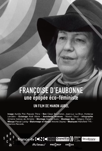 2024-05-14 - Françoise d'Eaubonne, une épopée écoféministe - Manon Aubel - le lieu documentaire - strasbourg capitale mondiale du livre unesco 2024 - lire notre monde-dvd