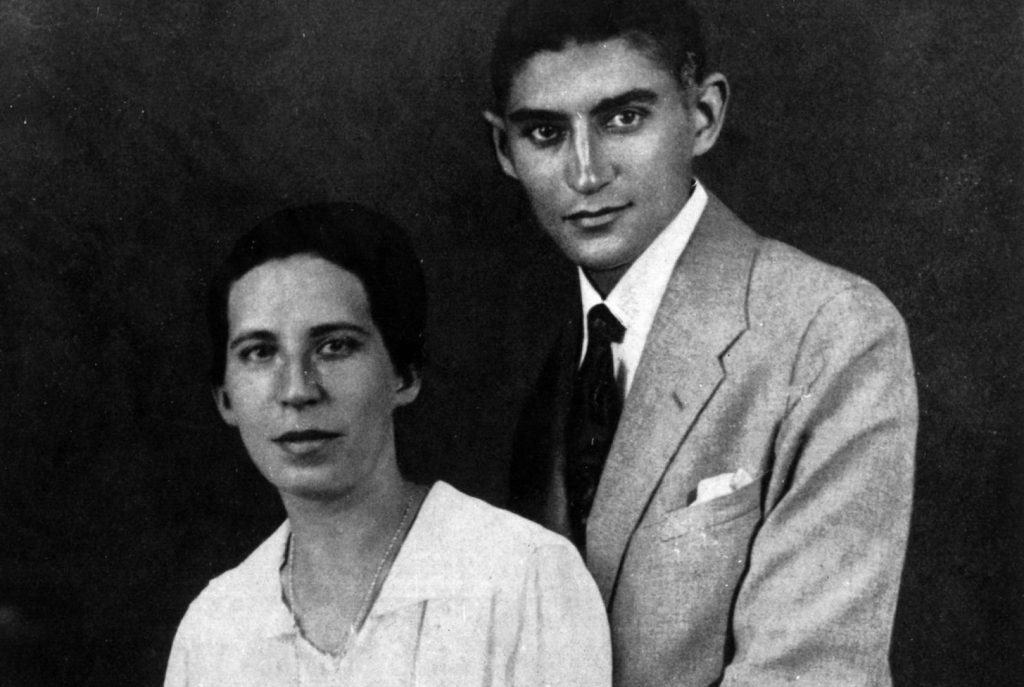 Felice_Bauer_and_Franz_Kafka-FRANZ KAFKA, LETTRES À FELICE ET À MILENA - robert bober - pierre dumayet Plus petite copie