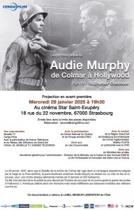 invit Strasbourg- audie murphy de colmar a hollywood - zouhair chebbale - cerigo films - le lieu documentaire