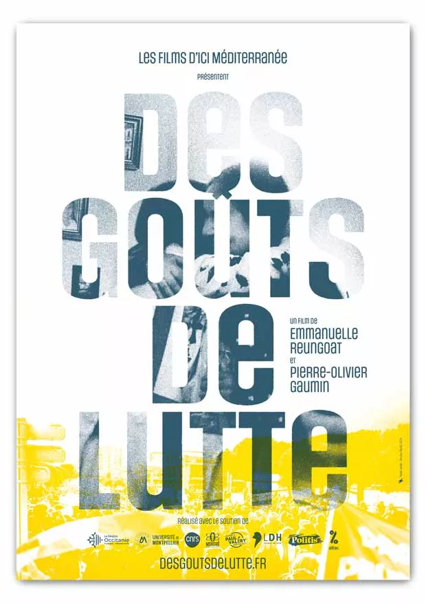 aff - des goûts de lutte - Emmanuelle Reungoat - Pierre-Olivier Gaumin - le lieu documentaire