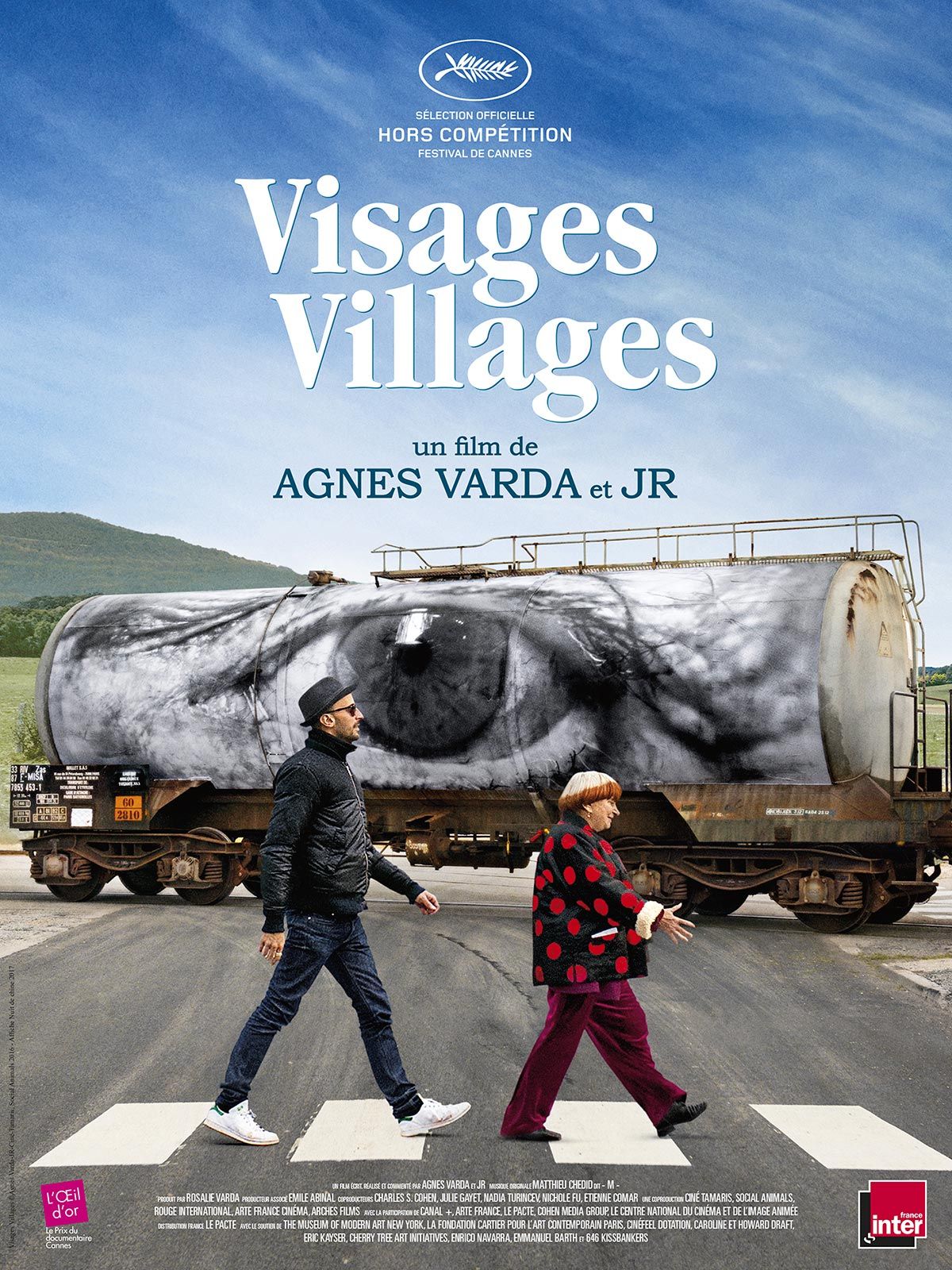 Visages villages - AV & JR ignition resized Visages villages©Agnès Varda-JR-Ciné-Tamaris, Social Animals 2016-lelieudocumentaire-aff