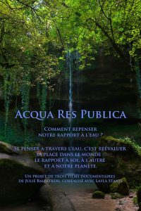 Acqua Res Publica Poster - cuisine du doc - le lieu documentaire