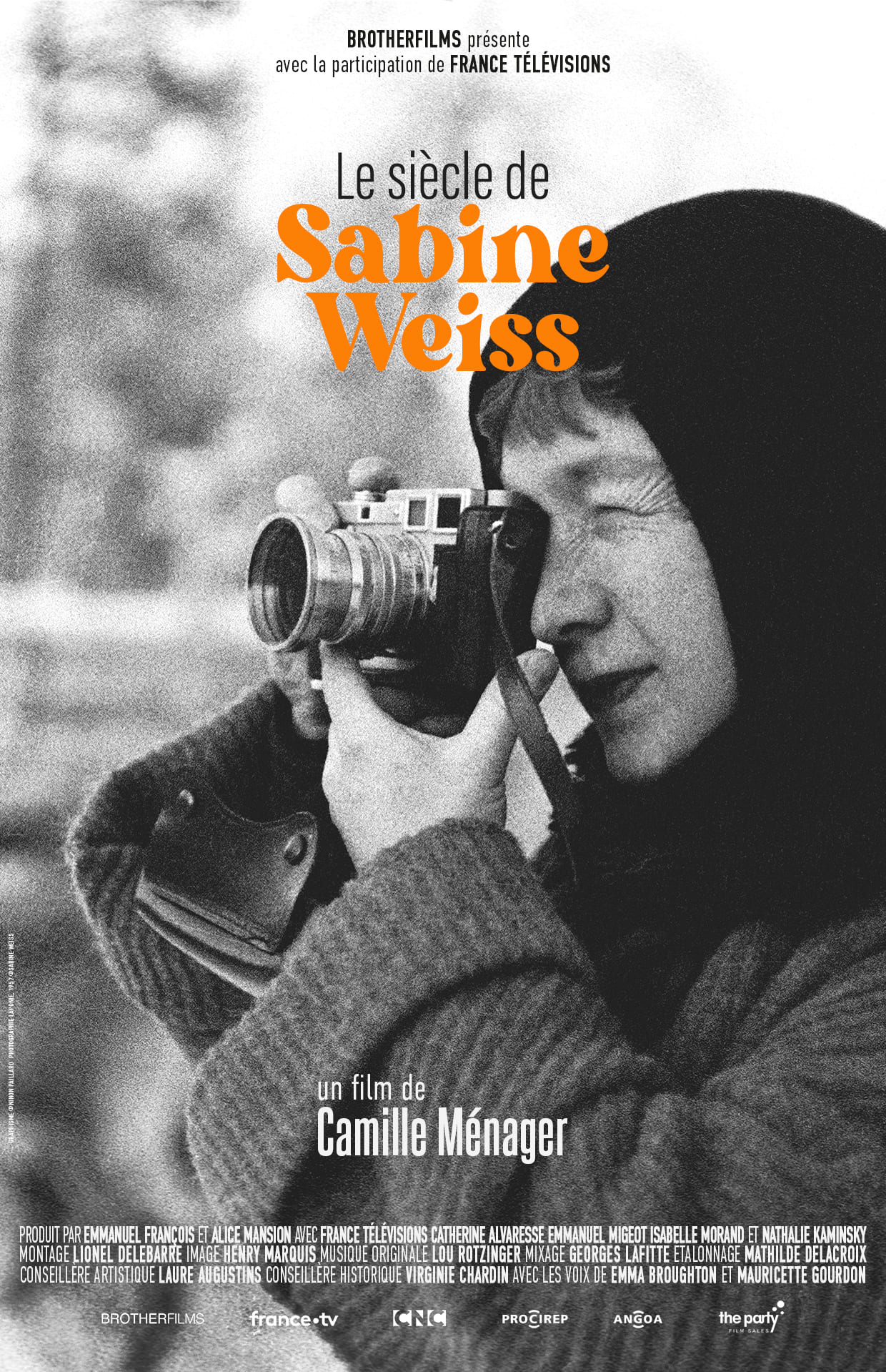Le Siècle de Sabine Weiss - Camille Ménager - Le Lieu Documentaire affiche