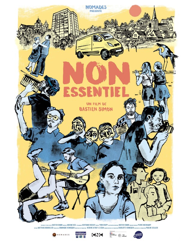 Bastien Simon - Non essentiel - festival film est - ffe 2026 - le lieu documentaire-aff