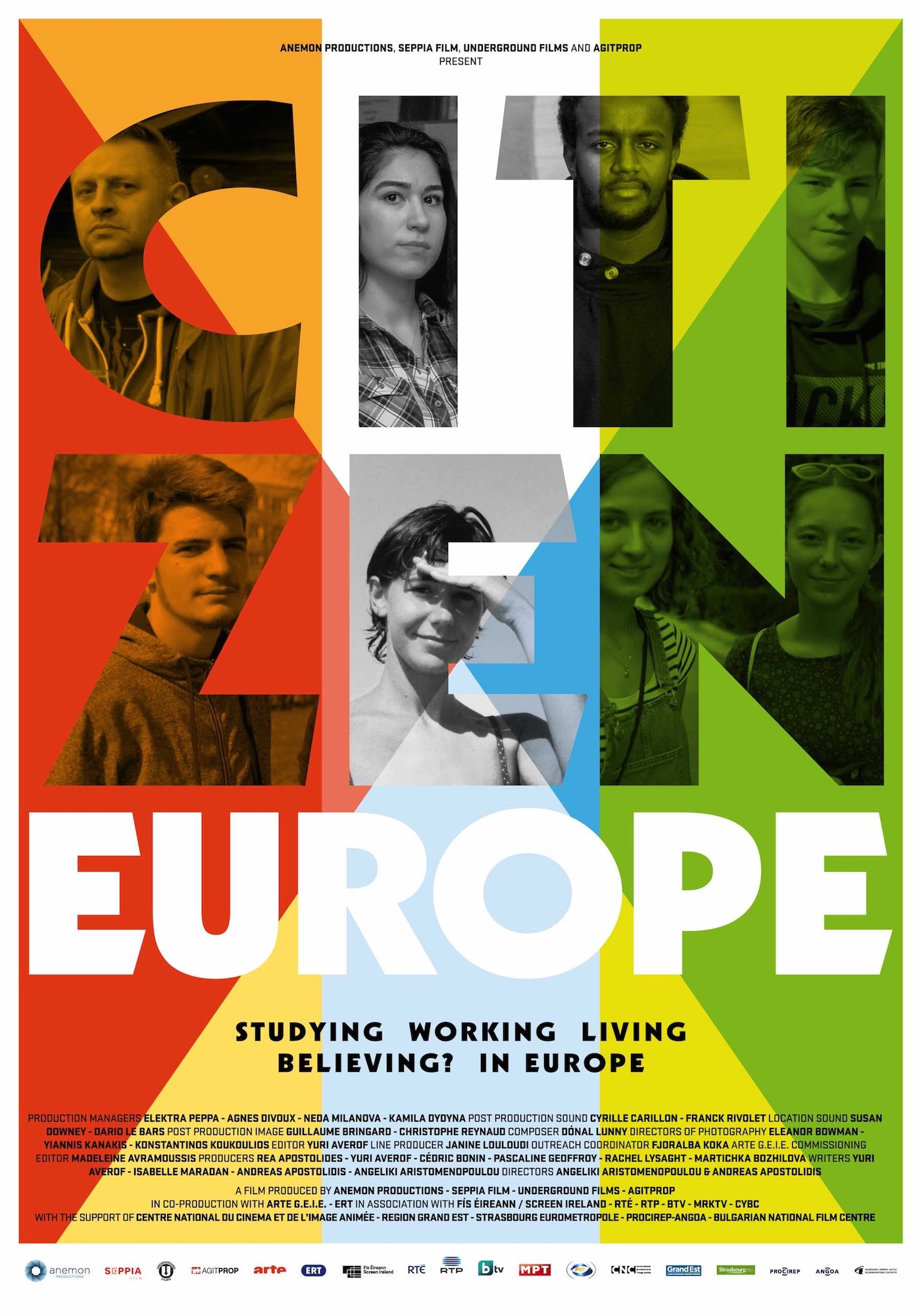 Les Enfants d'Erasmus, l'Europe pour tous - Angeliki Aristomenopoulou - Andreas Apostolidis - le lieu documentaire-aff light