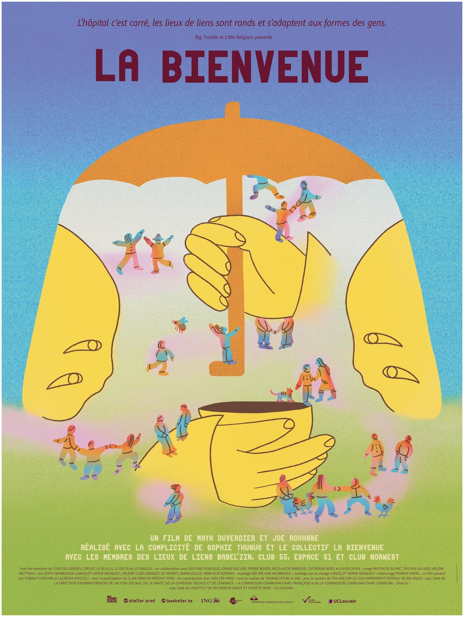 Maya Duverdier et Joe Rohanne - La Bienvenue - le lieu documentaire