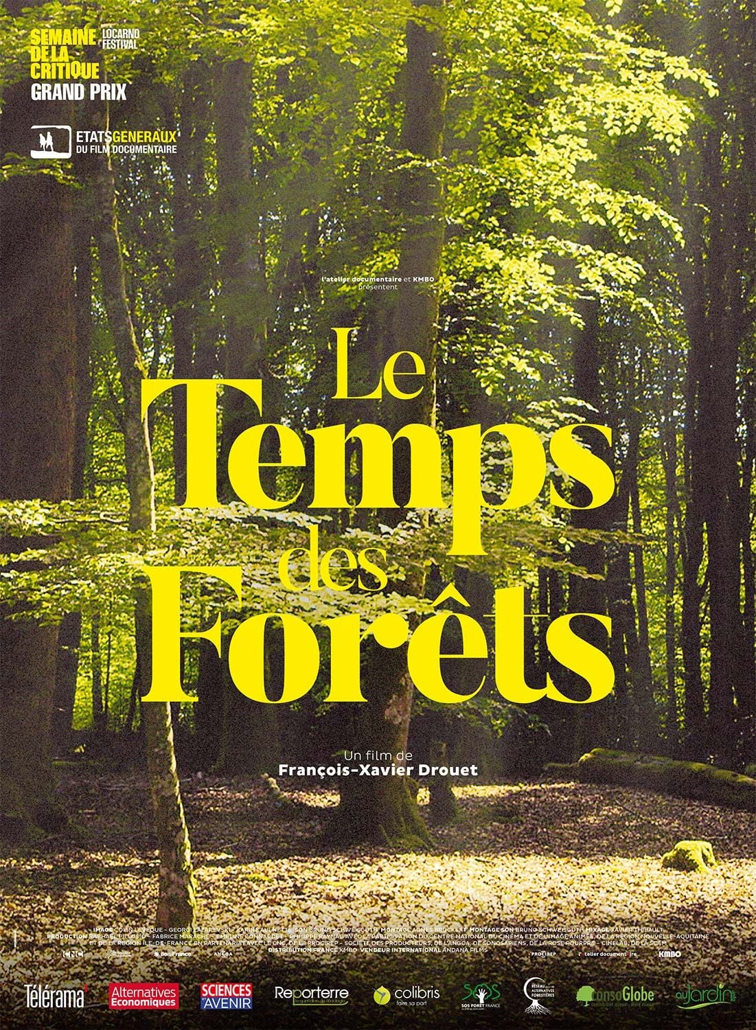 François-Xavier Drouet - Le Temps des forêts - le lieu documentaire - aff